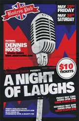 A NIGHT IF LAUGHS AT BAILEY'S PUB